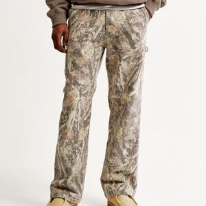 men’s abercrombie camouflage pants